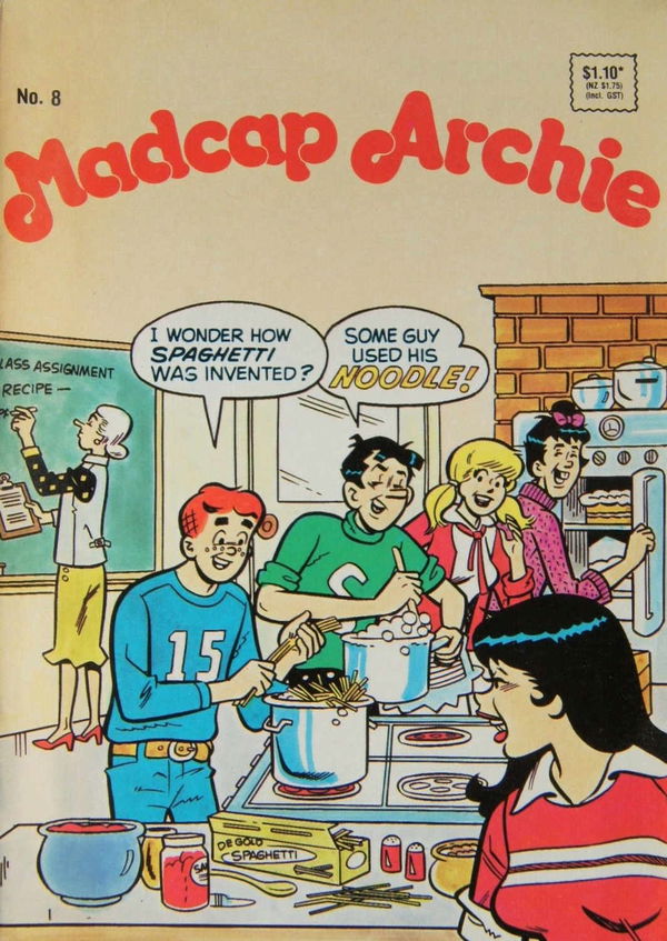 Madcap Archie (Yaffa/Page, 1982? series) #8 (June 1987)