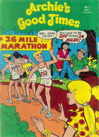 Archie's Good Times (Yaffa/Page) #1 (March 1982?)