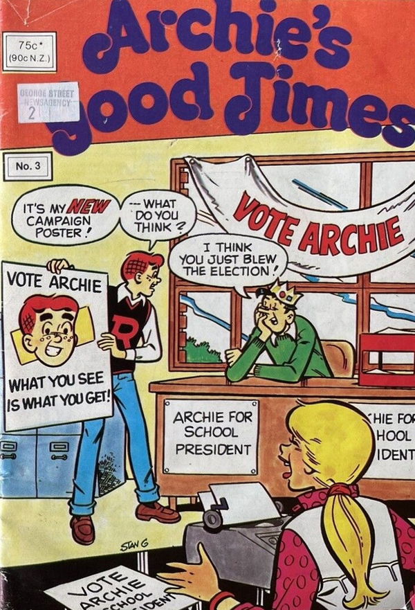 Archie's Good Times (Yaffa/Page, 1982? series) #3 ([March 1983?])