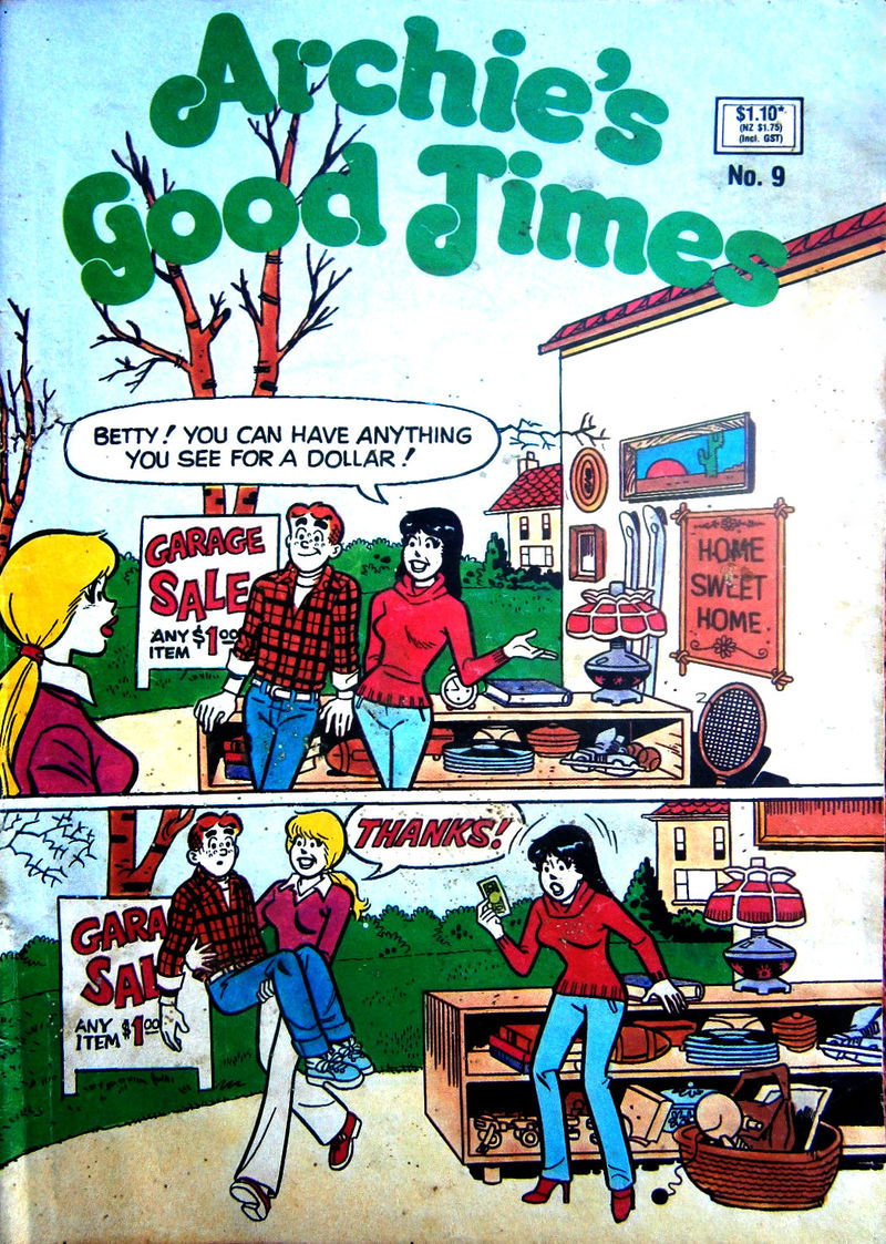 Archie's Good Times (Yaffa/Page, 1982? series) #9 (March 1988)