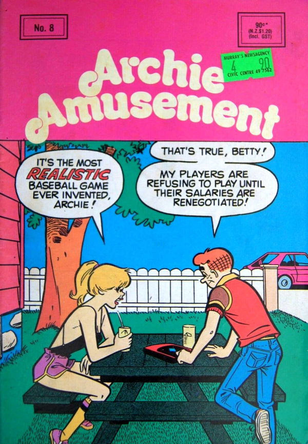 Archie Amusement (Yaffa, 1981 series) #8 (October 1987)