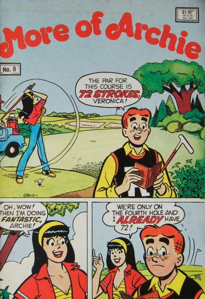 More of Archie (Yaffa, 1980? series) #8 1988