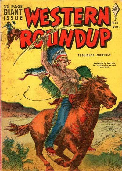 Western Roundup (Junior Readers, 1956 series) #2 (October 1956)