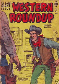 Western Roundup (Junior Readers, 1956 series) #4 December 1956