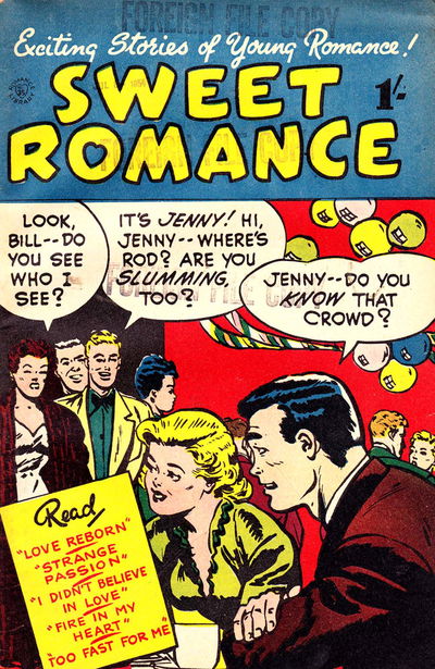 Romance Library (Barmor, 1952 series) #35 — Sweet Romance (1954)