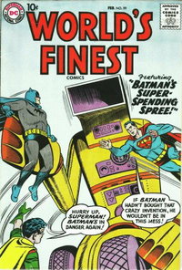 World's Finest Comics (DC, 1941 series)  #99 (February 1959)