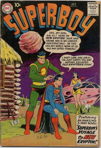 Superboy's Voyage to New Krypton!