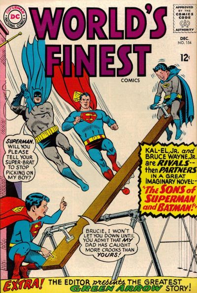 World's Finest Comics (DC, 1941 series) #154 (December 1965)