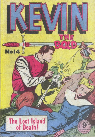 Kevin the Bold (Atlas, 1955 series) #14 [May 1955?]