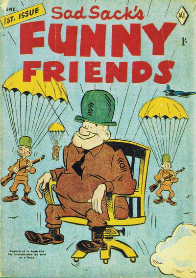 Sad Sack's Funny Friends (Junior Readers, 1958? series) #1 June 1958