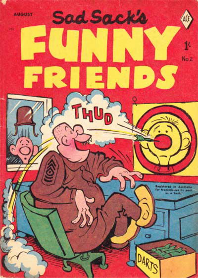 Sad Sack's Funny Friends (Junior Readers, 1958? series) #2 (August 1958)