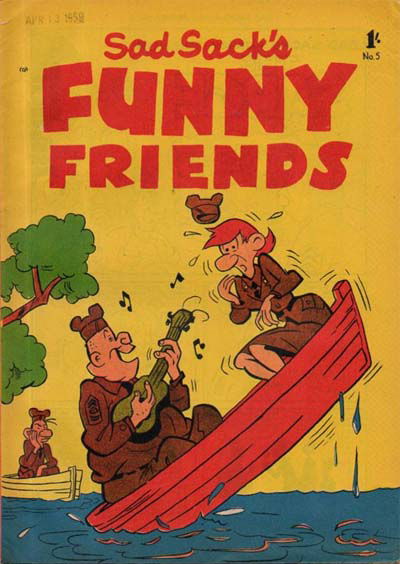 Sad Sack's Funny Friends (Junior Readers, 1958? series) #5 [February 1959?]