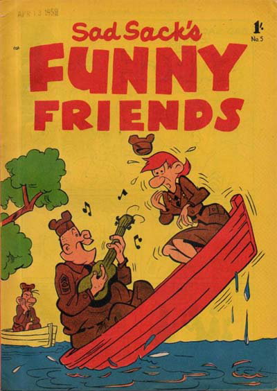 Sad Sack's Funny Friends  #5 ([February 1959?])
