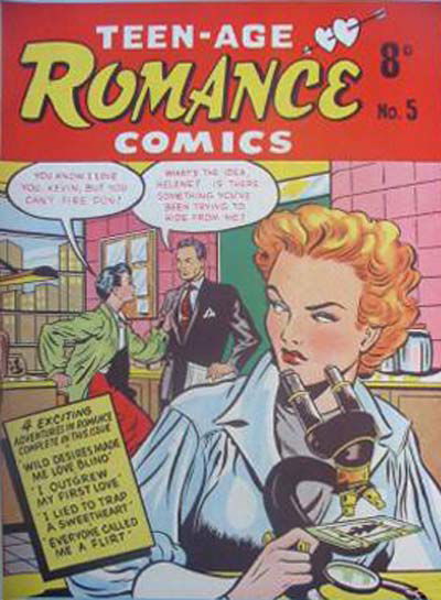 Teen-Age Romance Comics (Young's, 1951? series) #5 ([July 1951?])