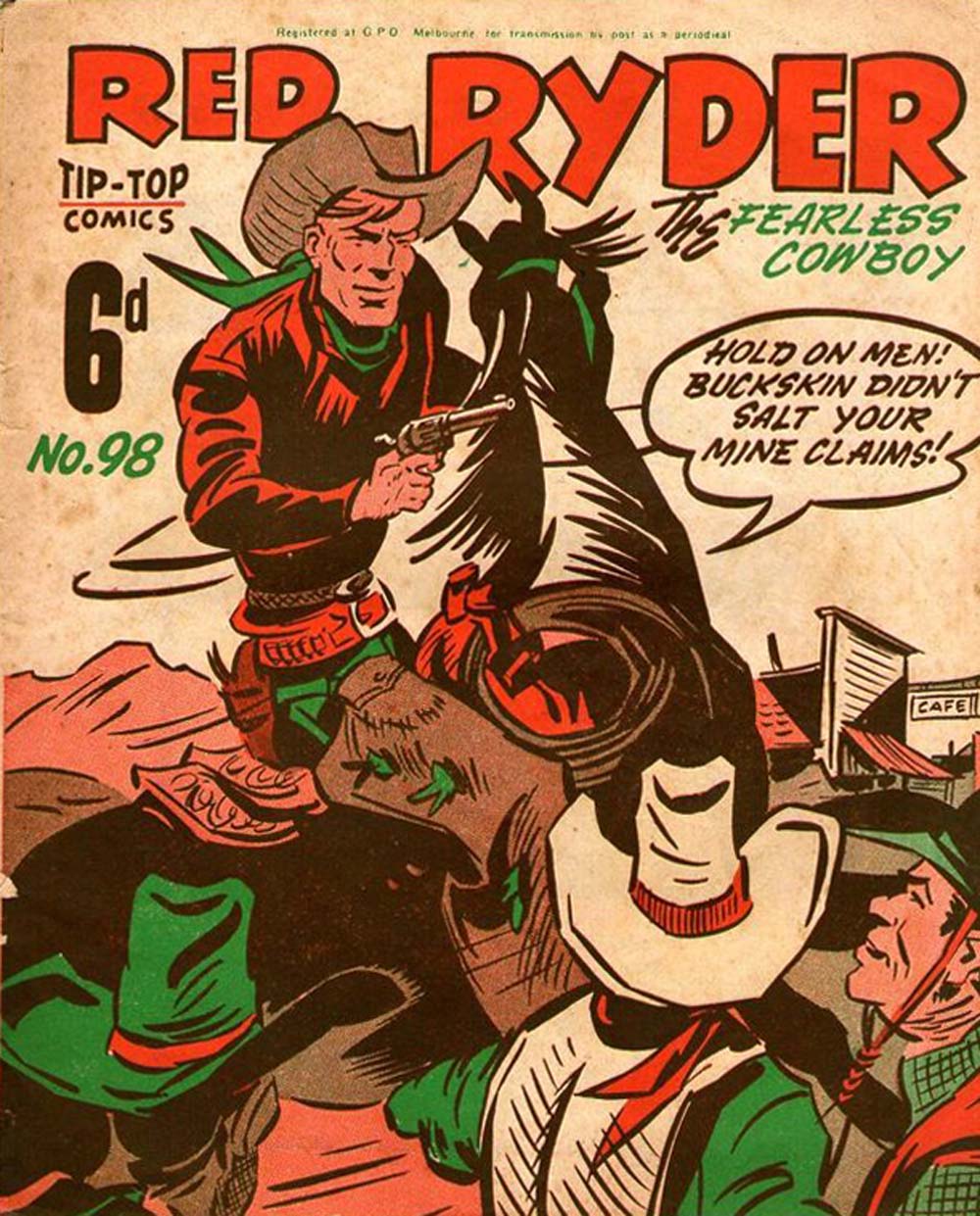 Red Ryder the Fearless Cowboy (Southdown Press, 1945 series) #98 ([June 1949?])