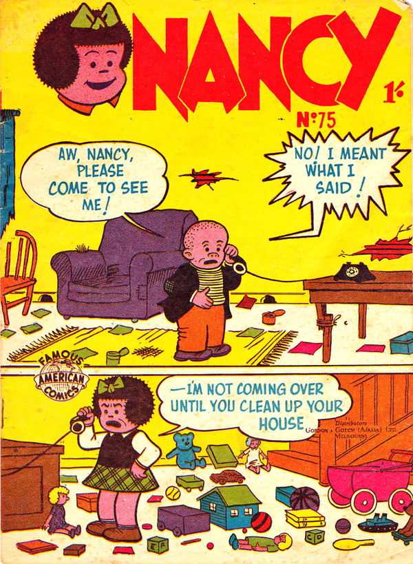 Nancy (New Century, 1952 series) #75 ([August 1958?])