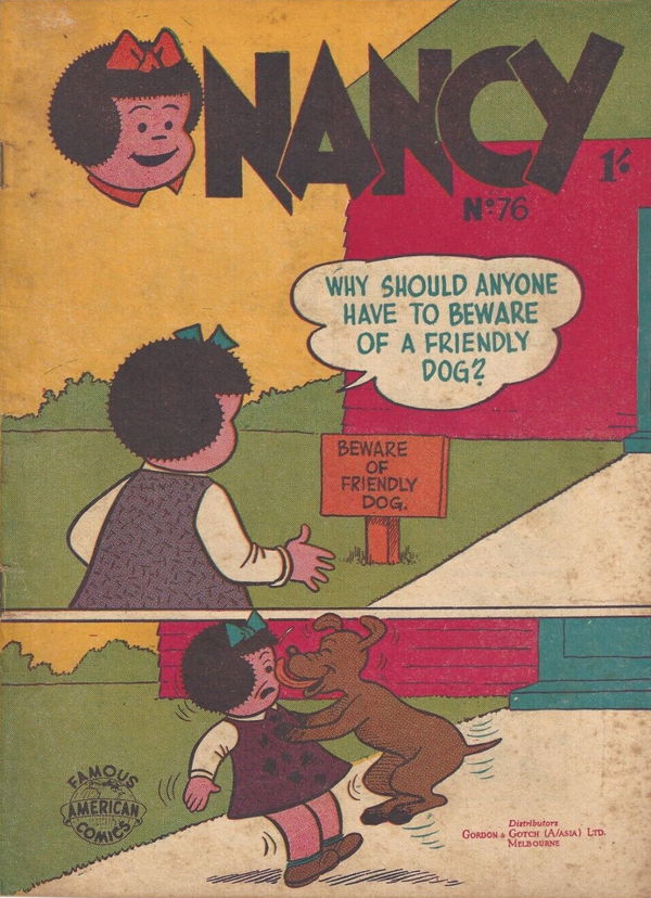 Nancy (New Century, 1952 series) #76 [September 1958?]