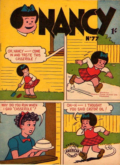 Nancy (New Century, 1952 series) #77 [October 1958?]