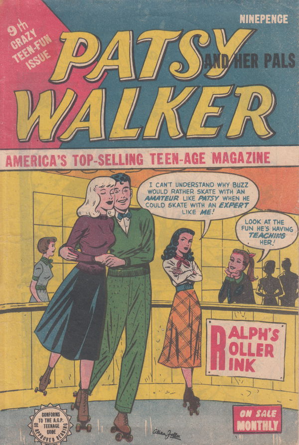 Patsy Walker and Her Pals (Horwitz, 1955? series) #9 ([September 1955?])