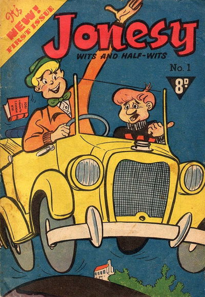 Jonesy Wits and Half-Wits (Cleland, 1955? series) #1 [January 1955?]