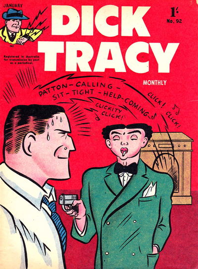 Dick Tracy Monthly (Illustrated, 1952 series) #92 January 1958