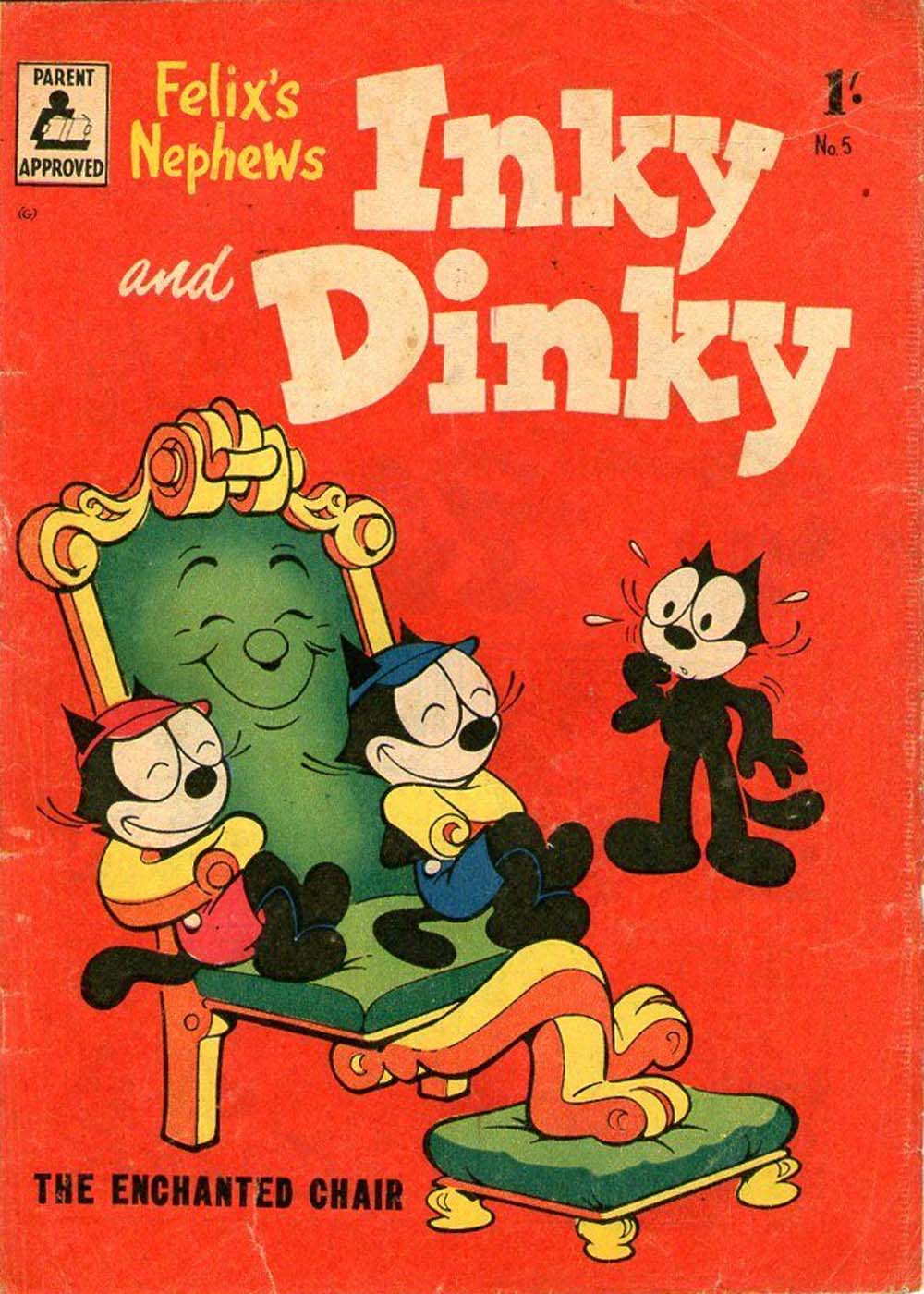 Felix's Nephews Inky and Dinky (Magman, 1957 series) #5 ([February 1958?])