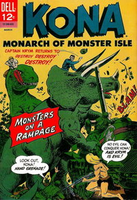 Kona (Dell, 1962 series)  #17 (January-March 1966)