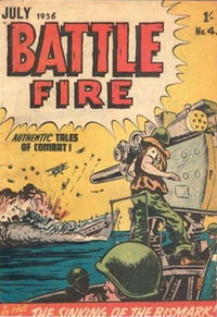 Battle Fire (Approved, 1955 series) #4