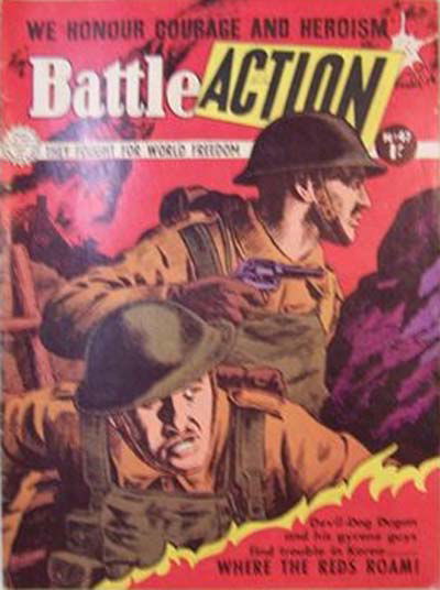 Battle Action (Horwitz, 1954 series) #47 [June 1958?]