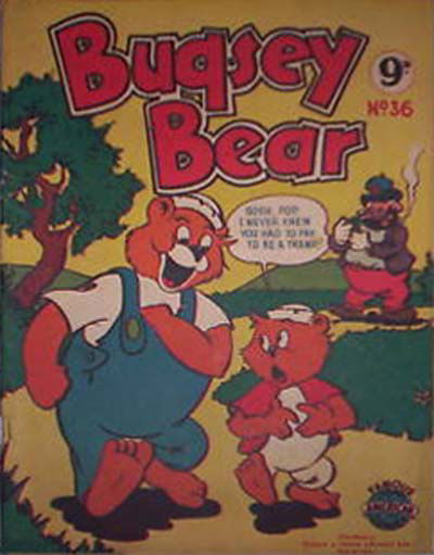 Bugsey Bear (New Century, 1953? series) #36 ([December 1955?])