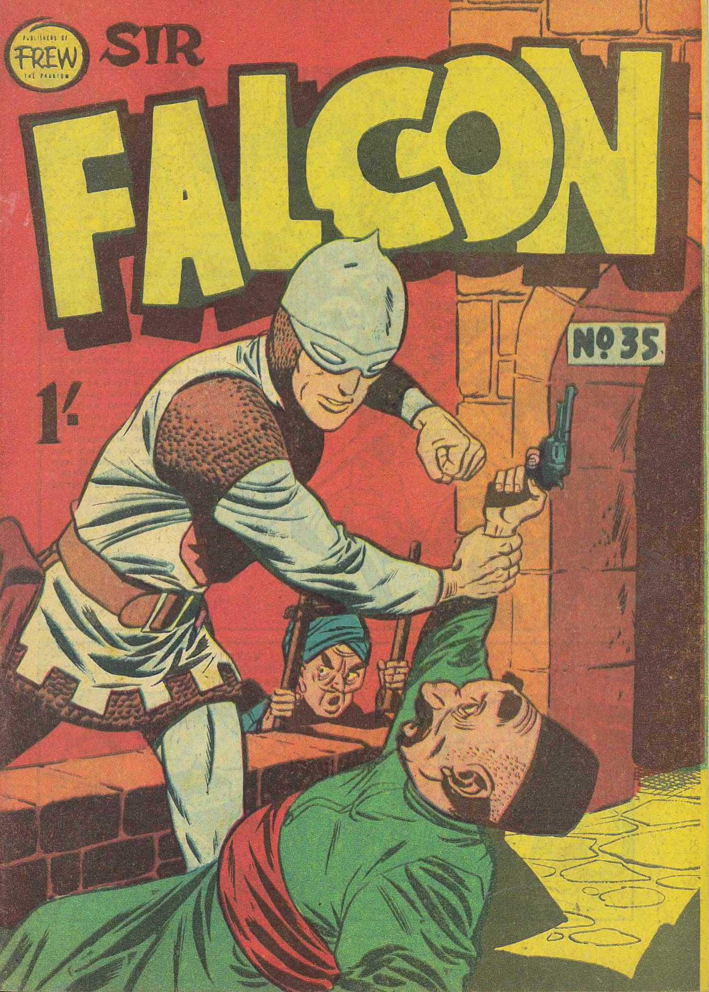 Sir Falcon (Frew, 1955? series) #35 ([October 1957?])