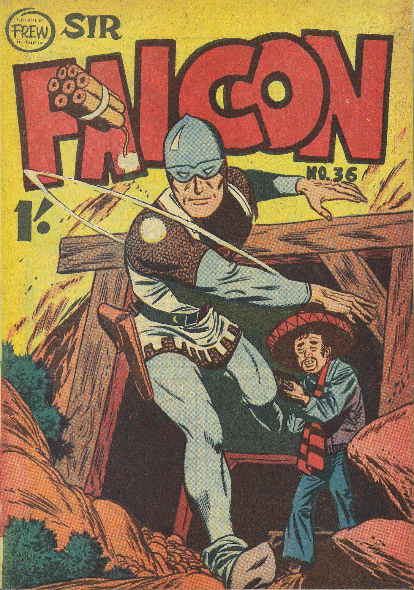 Sir Falcon (Frew, 1955? series) #36 ([November 1957?])