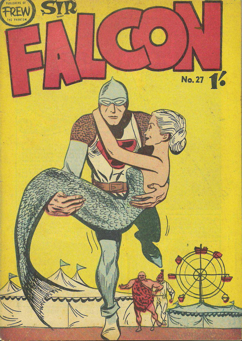 Sir Falcon (Frew, 1955? series) #27 ([February 1957?])