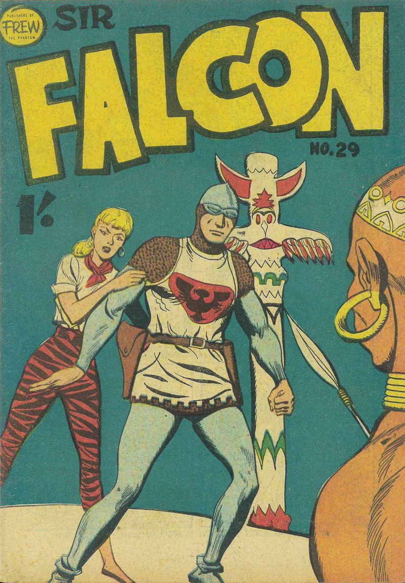 Sir Falcon (Frew, 1955? series) #29 ([April 1957?])