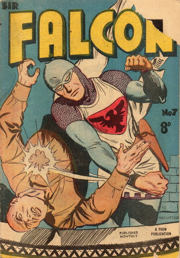 Sir Falcon (Frew, 1955? series) #7 ([June 1955?])