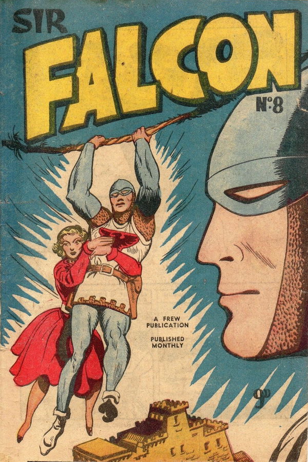 Sir Falcon (Frew, 1955? series) #8 ([July 1955?])