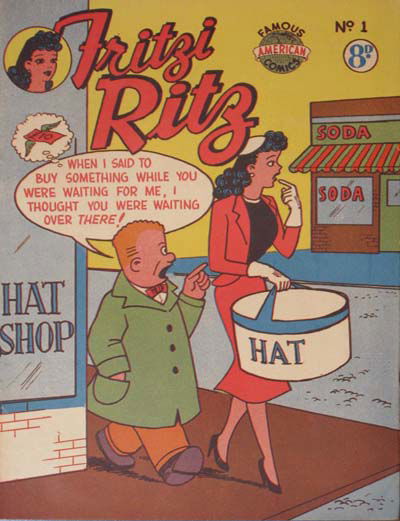 Fritzi Ritz (New Century, 1953 series) #1 [July 1953?]