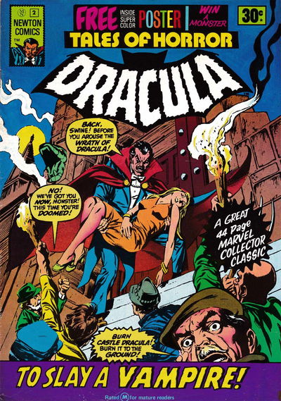 Tales of Horror Dracula (Newton, 1975 series) #2 August 1975