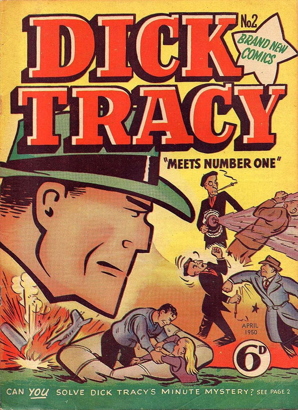 Dick Tracy (Illustrated, 1950 series) #2 (April 1950)