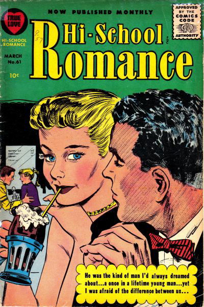 Hi-School Romance (Harvey, 1949 series) #61 (March 1957)