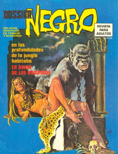 Dossier Negro (IMDE, 1968 series) #64 September 1974