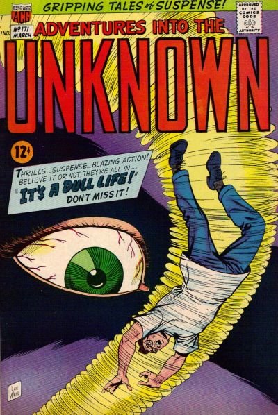 Adventures into the Unknown (ACG, 1948 series) #171 (March 1967)
