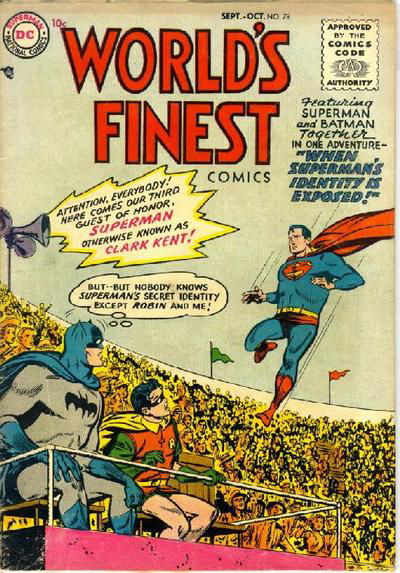 World's Finest Comics (DC, 1941 series) #78 September-October 1955