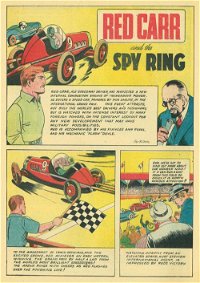 A Climax Color Comic (KGM, 1948 series) #6 — Red Carr and the Spy Ring (page 1)