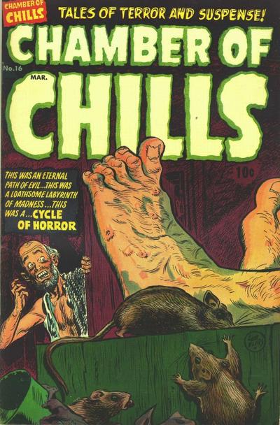 Chamber of Chills (Harvey, 1951 series) #16 (March 1953)