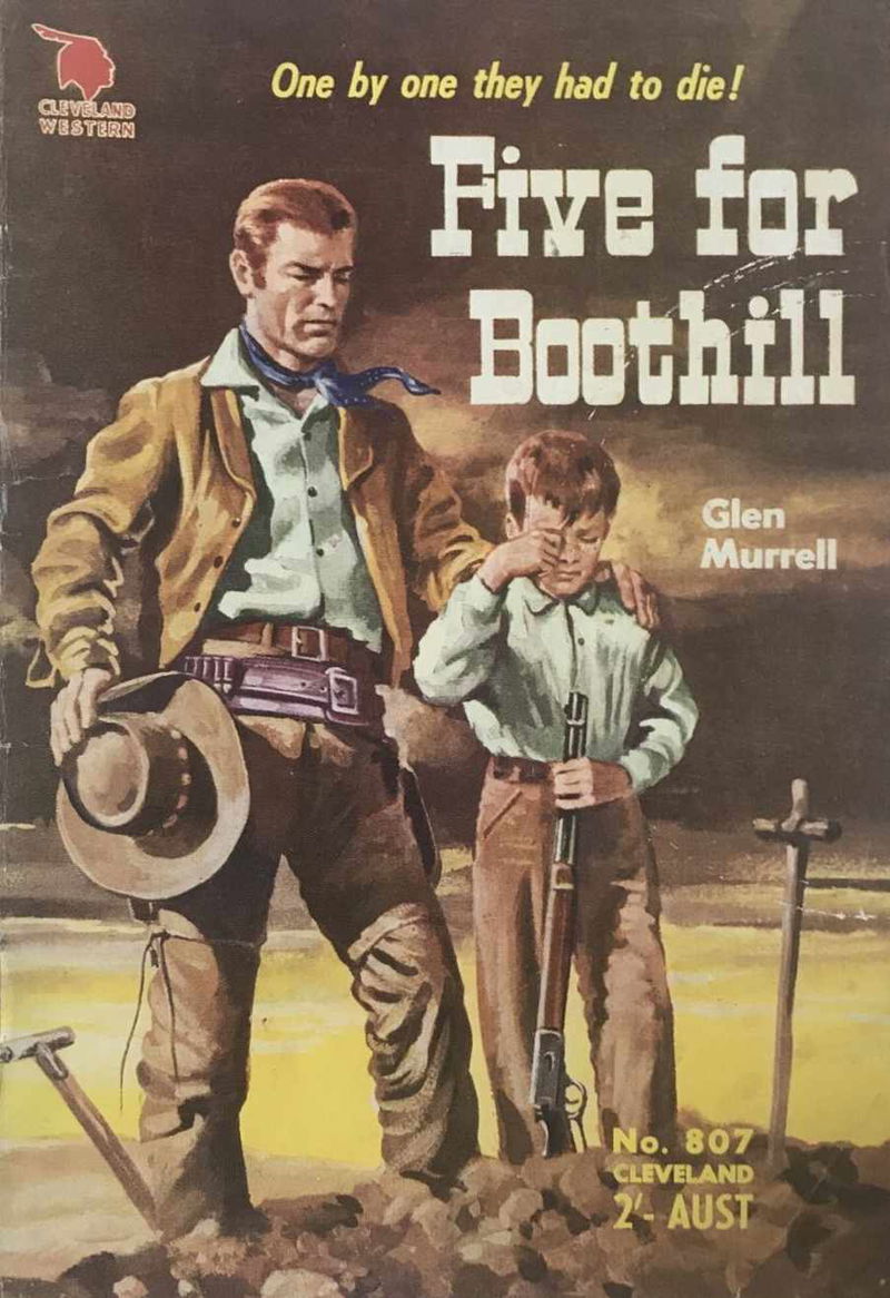 Cleveland Western (Cleveland, 1953? series) #807 — Five for Boothill ([1960?])