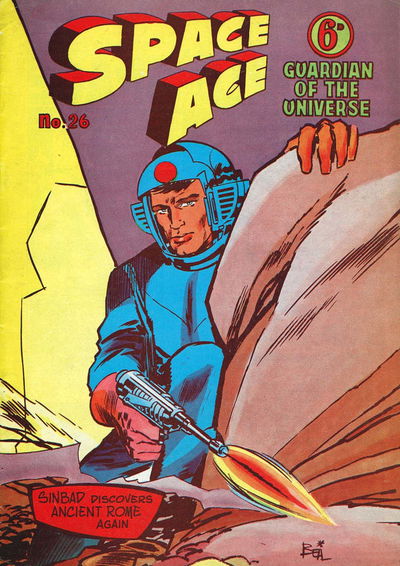 Space Ace Guardian of the Universe (Atlas Publishing, 1960 series) #26 August 1962