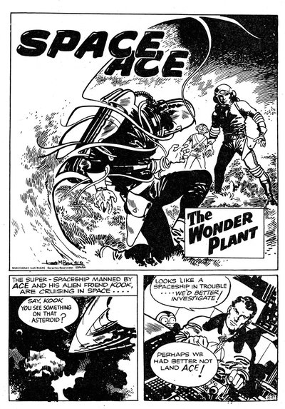 Space Ace Guardian of the Universe (Atlas Publishing, 1960 series)  #31 (February 1963) — The Wonder Plant