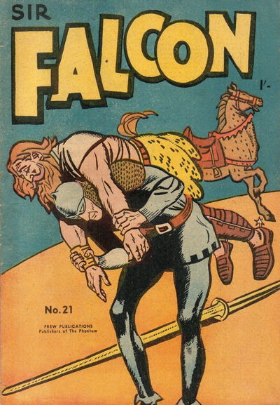 Sir Falcon (Frew, 1955? series) #21 [August 1956?]