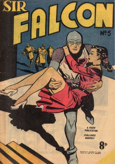 Sir Falcon (Frew, 1955? series) #5 [April 1955?]